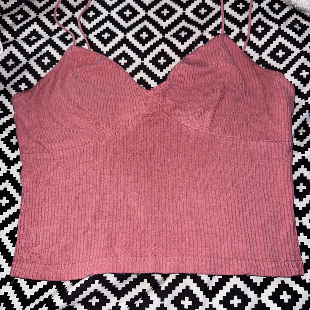 Pink tank top